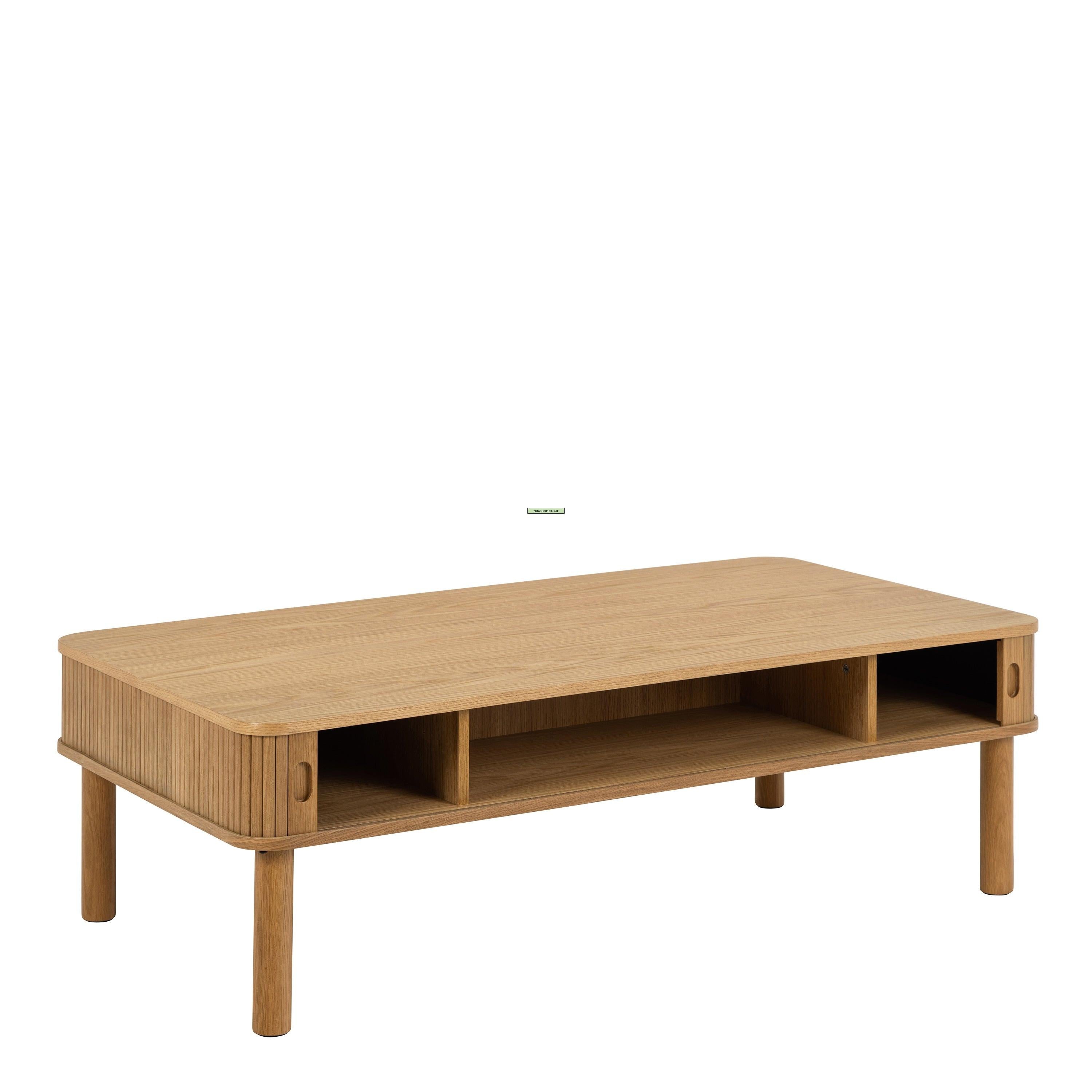Langley Coffee Table Sliding Door in Oak - image 3