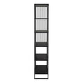 Strington Bookcase with 5 Shelves in Black - image 3