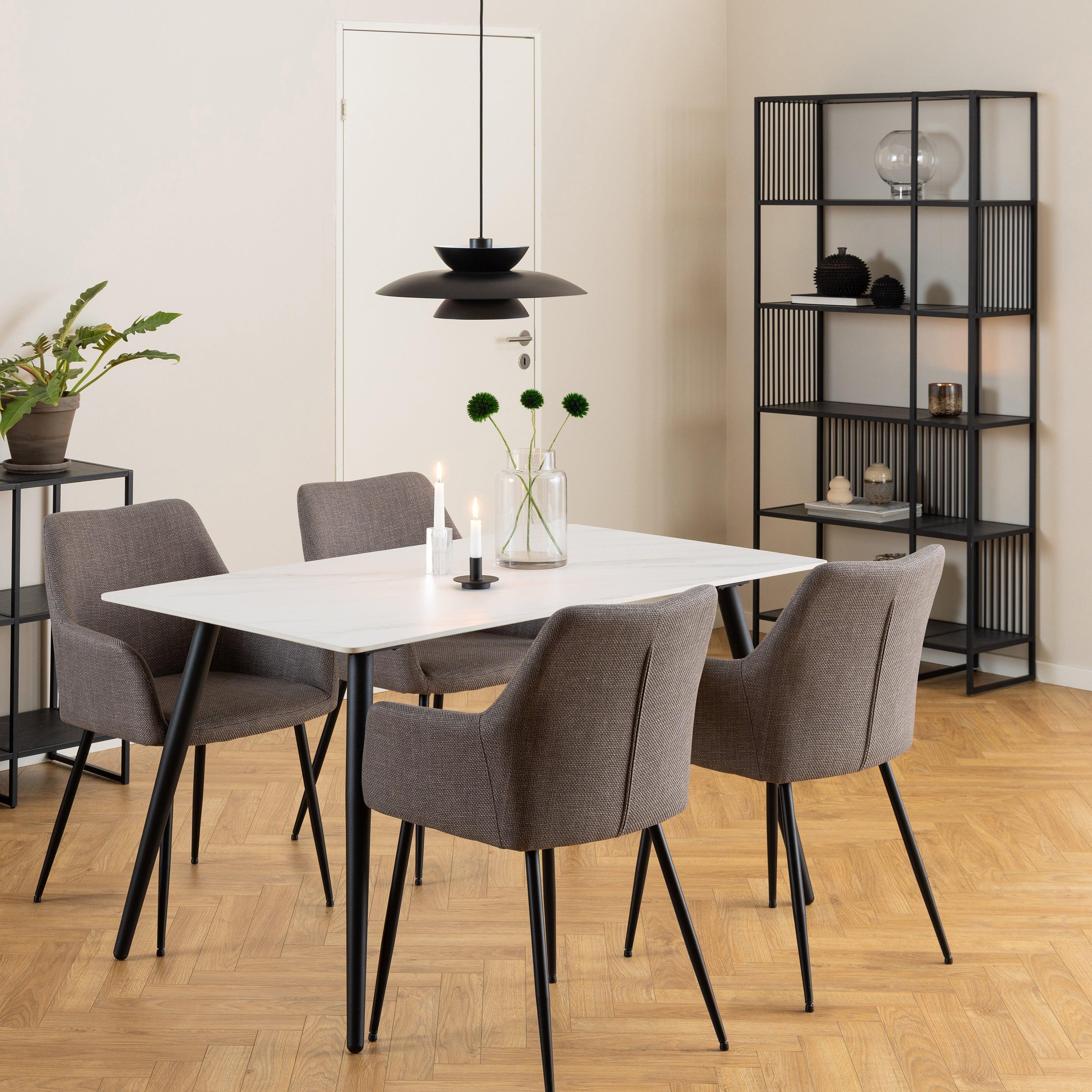 Strington Bookcase with 5 Shelves in Black - image 4