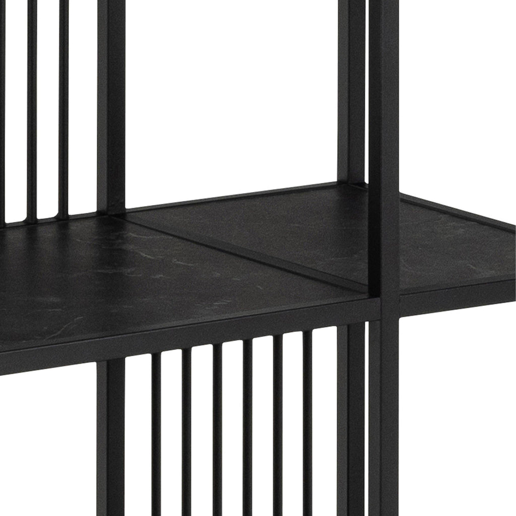 Strington Bookcase with 5 Shelves in Black - image 8