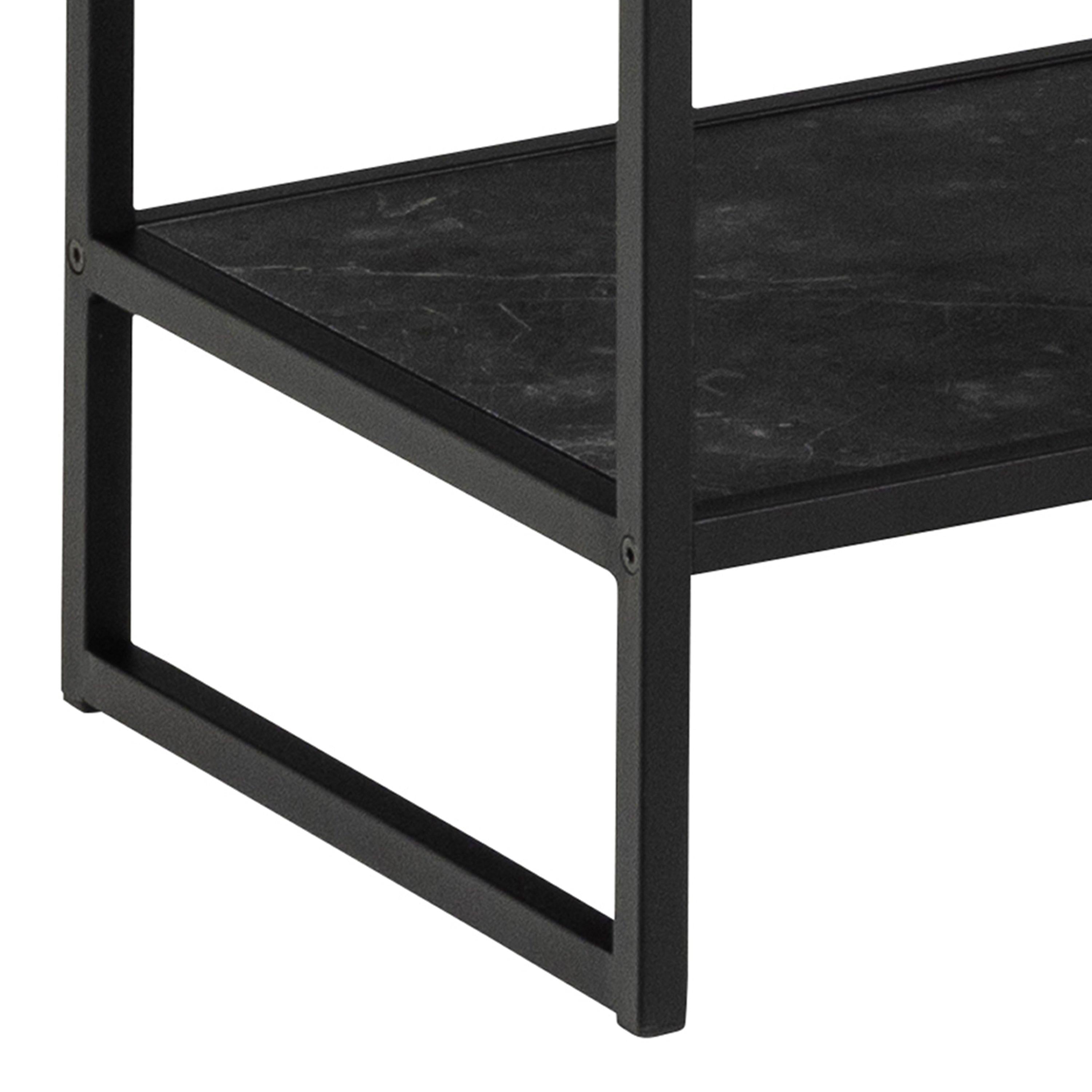 Strington Bookcase with 5 Shelves in Black - image 9