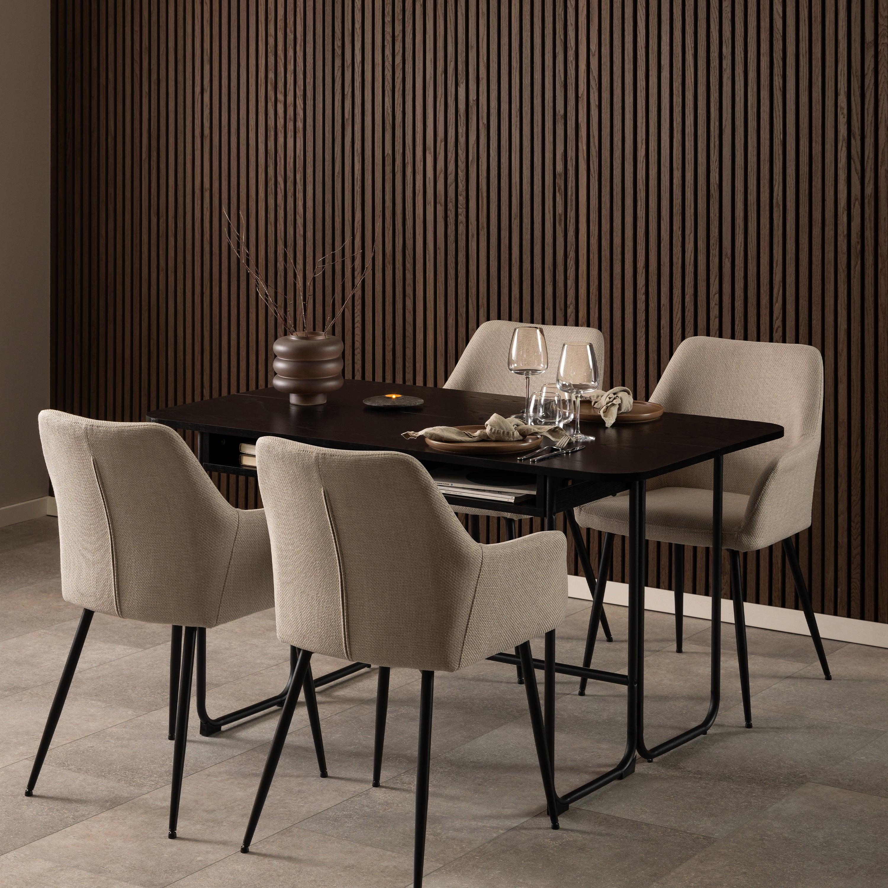 Darlington Dining Table in Black - image 6