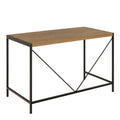 Bahamas Office Desk in Black and Oak - image 3