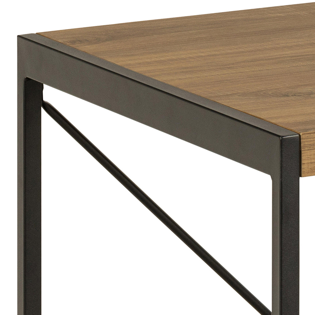 Bahamas Office Desk in Black and Oak - image 6