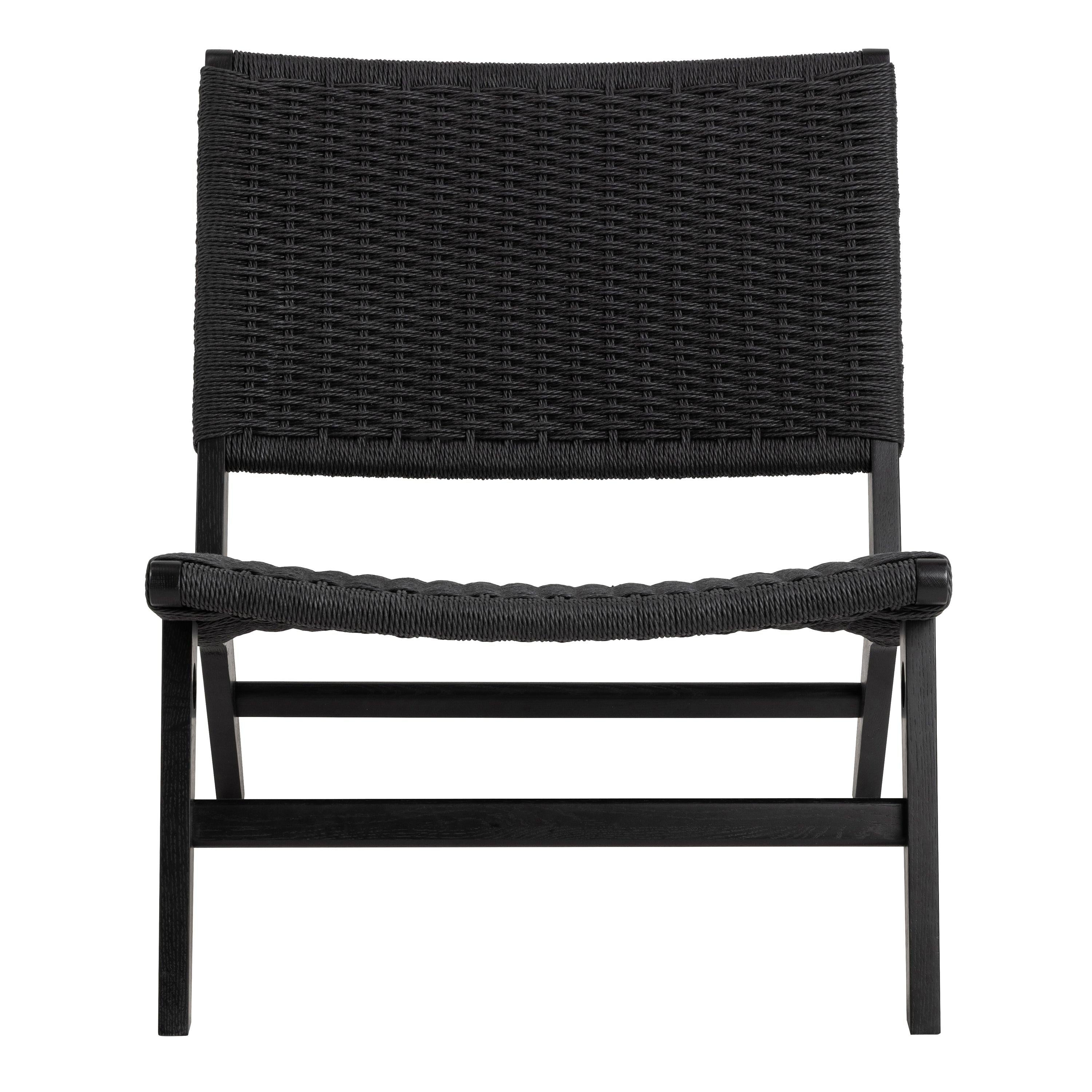 Carson Lounge Chair in Black - image 2