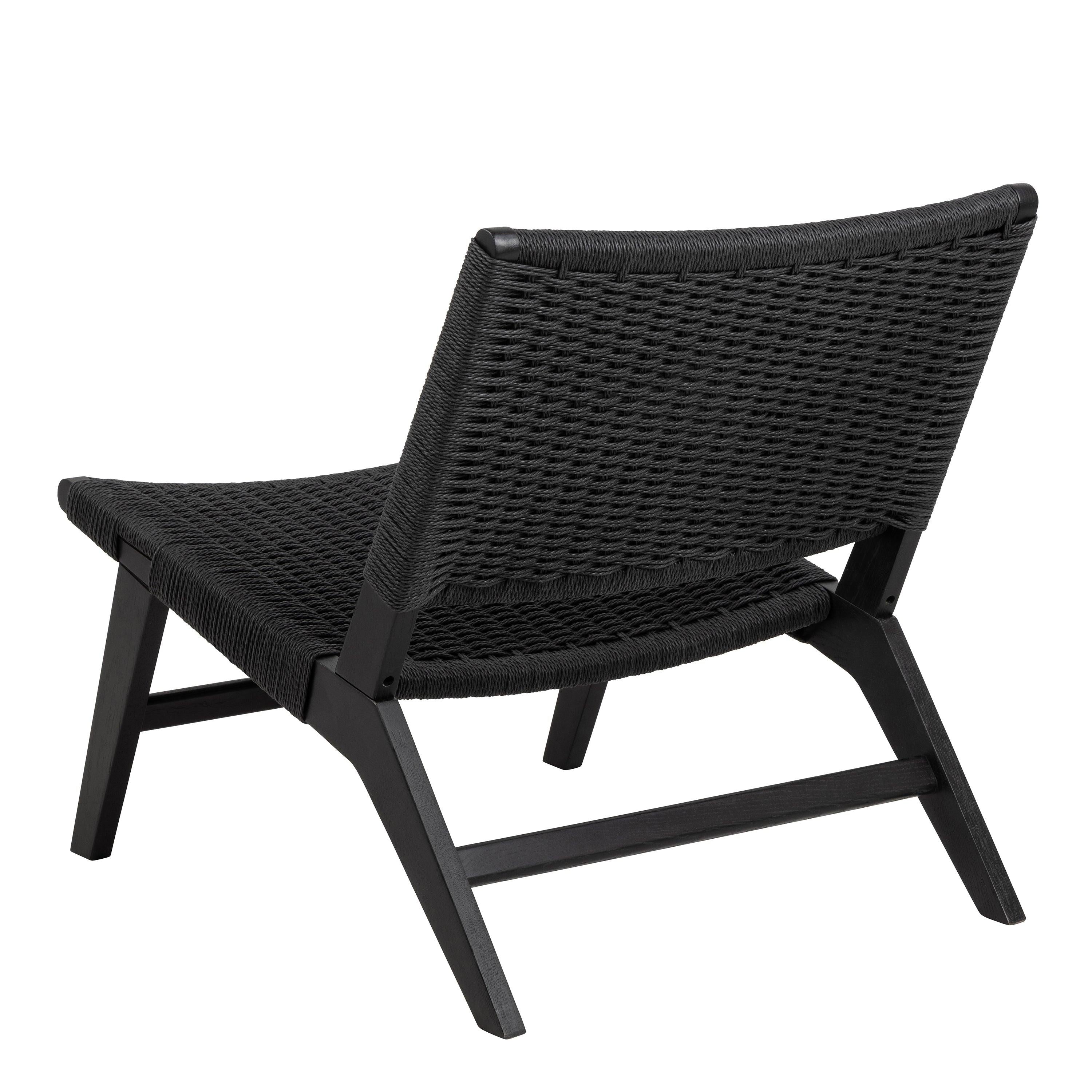 Carson Lounge Chair in Black - image 3
