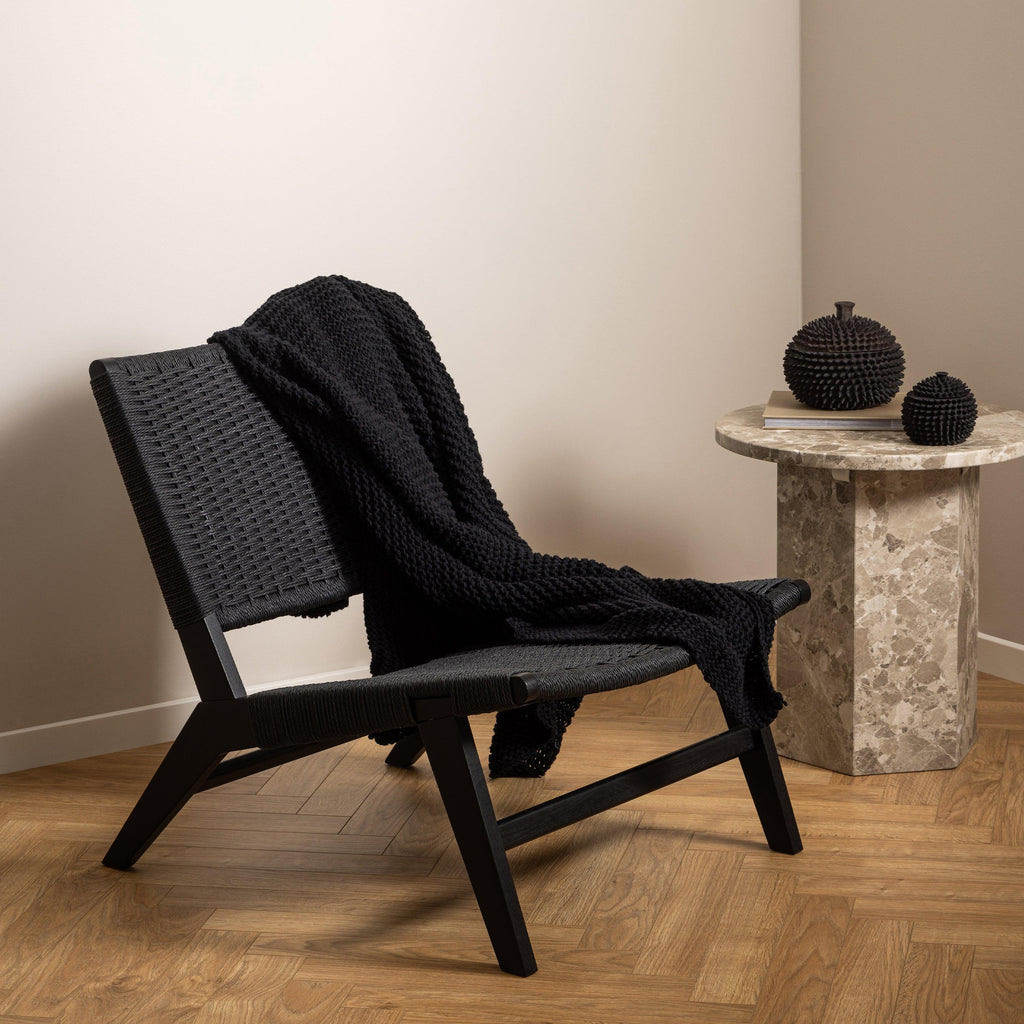 Carson Lounge Chair in Black - image 4