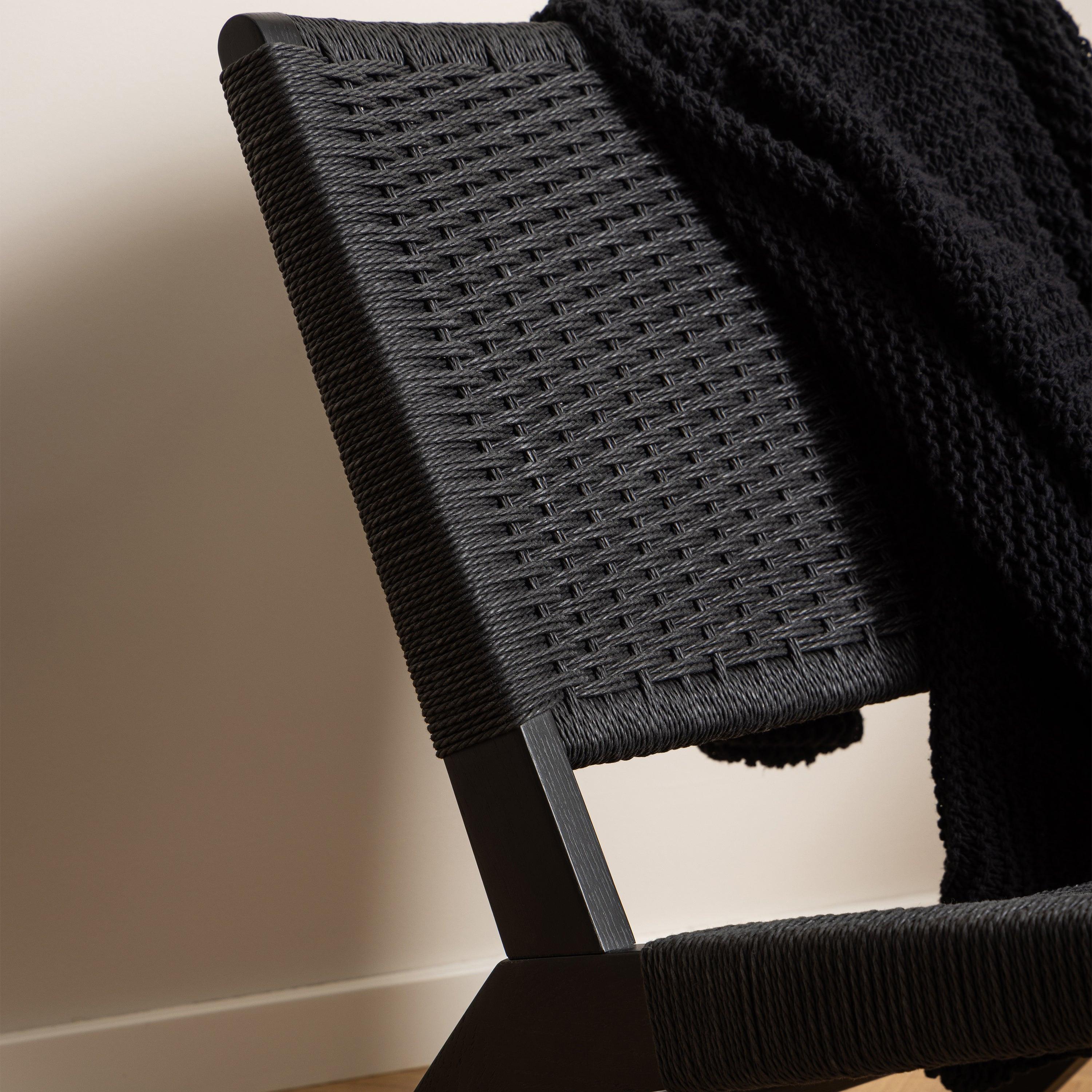 Carson Lounge Chair in Black - image 5