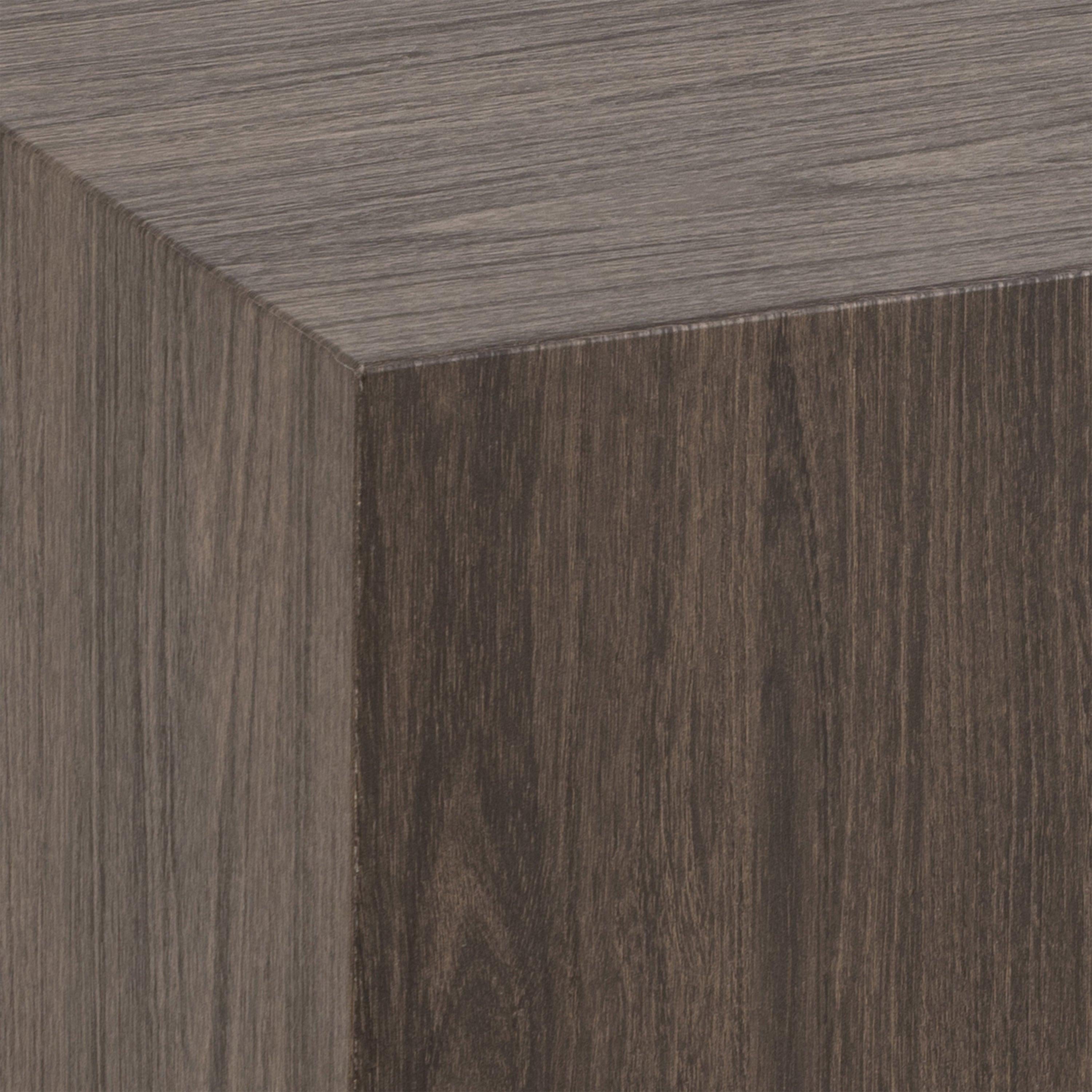Dice Square Coffee Table Set in Smoked Ash - image 6