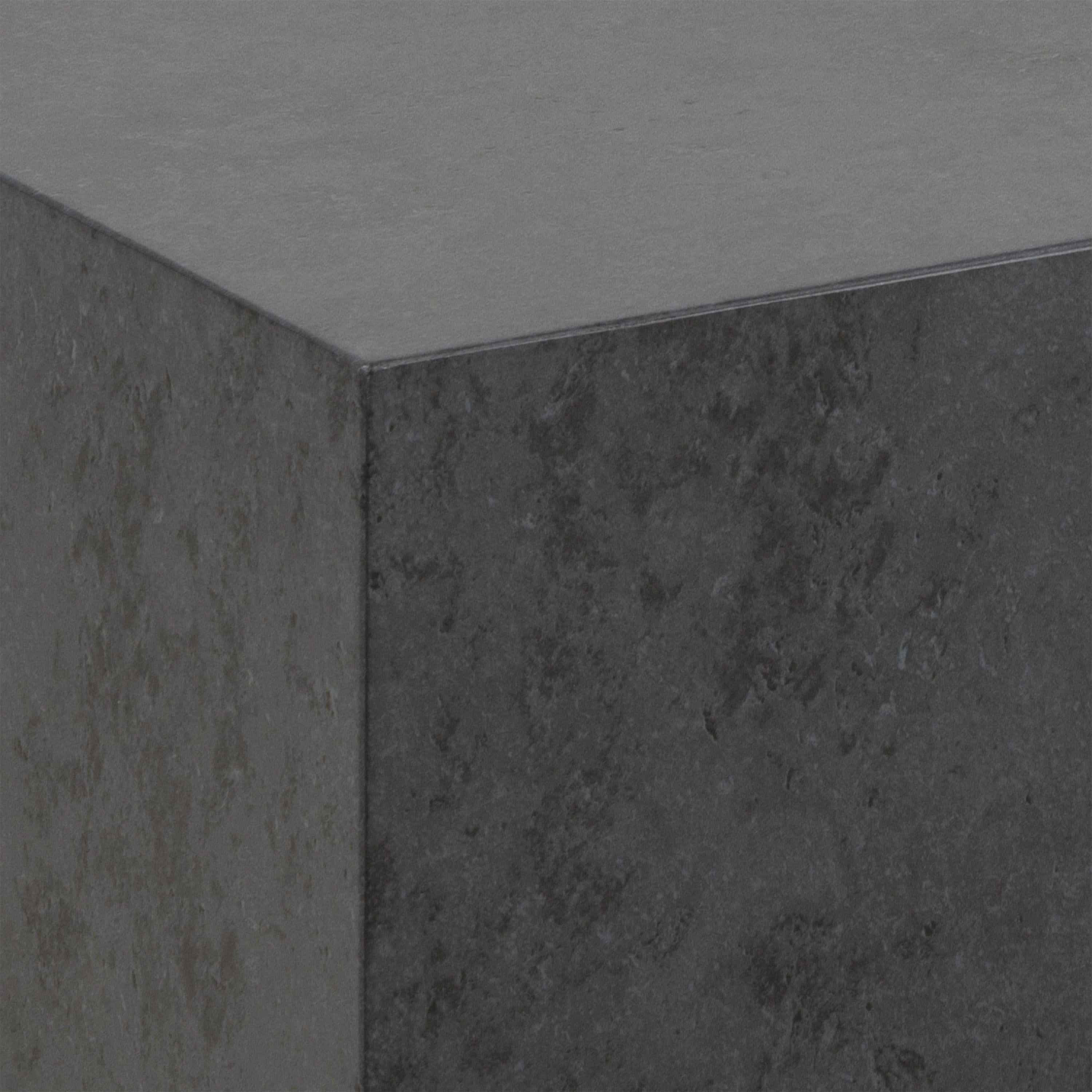 Dice Square Coffee Table Set in Black Ocean Rough Paper - image 6