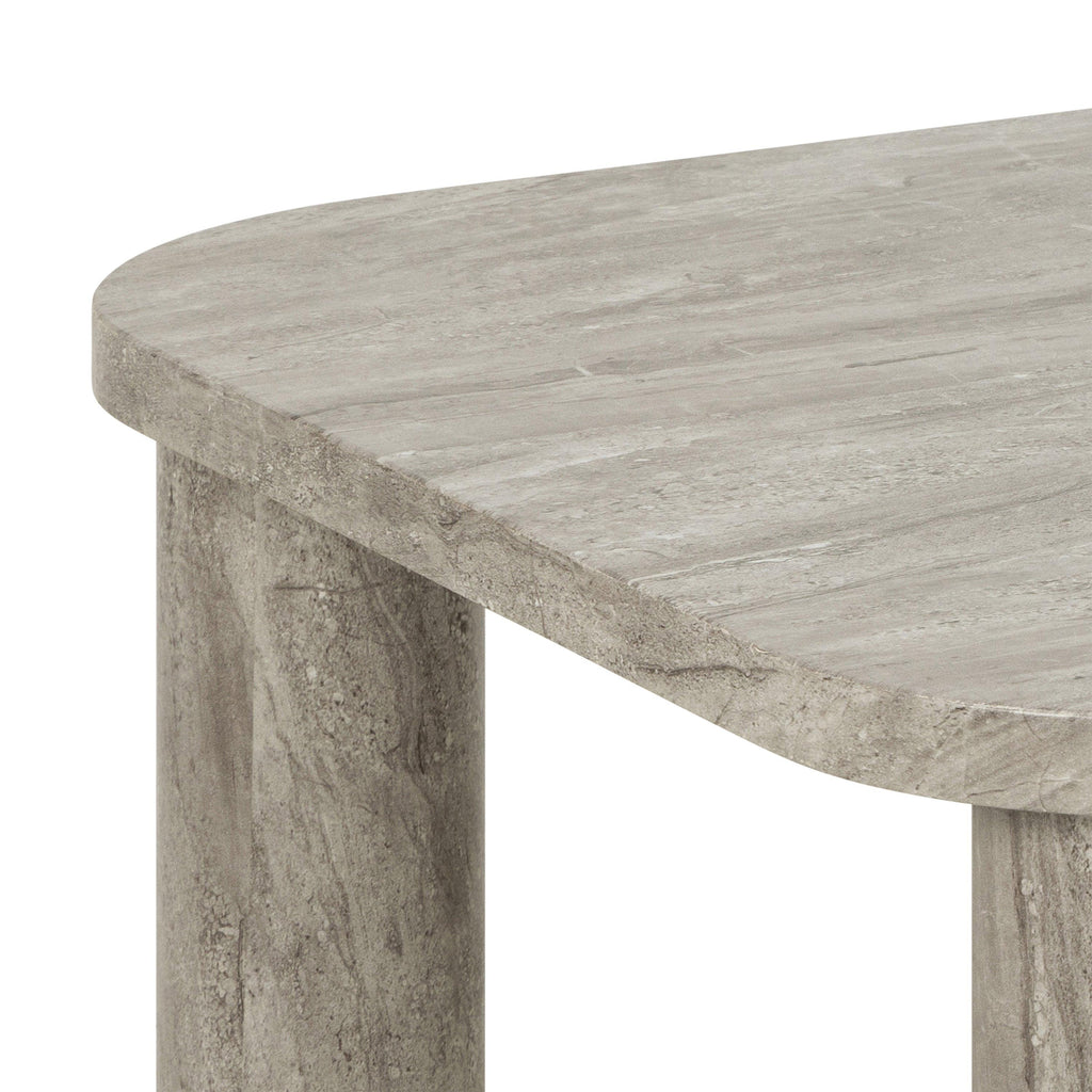 Solano Rectangular Coffee Table in grey 100 x 75 cm - image 5