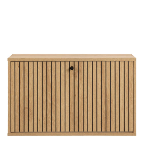 Albany Shoe Cabinet 1 Flip Down Door in Oak - image 2