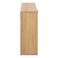 Albany Shoe Cabinet 1 Flip Down Door in Oak - image 3