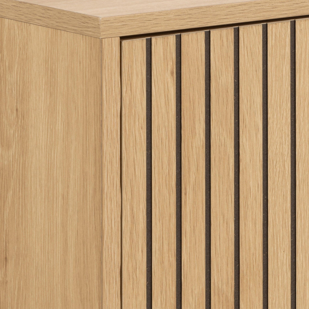 Albany Shoe Cabinet 1 Flip Down Door in Oak - image 9