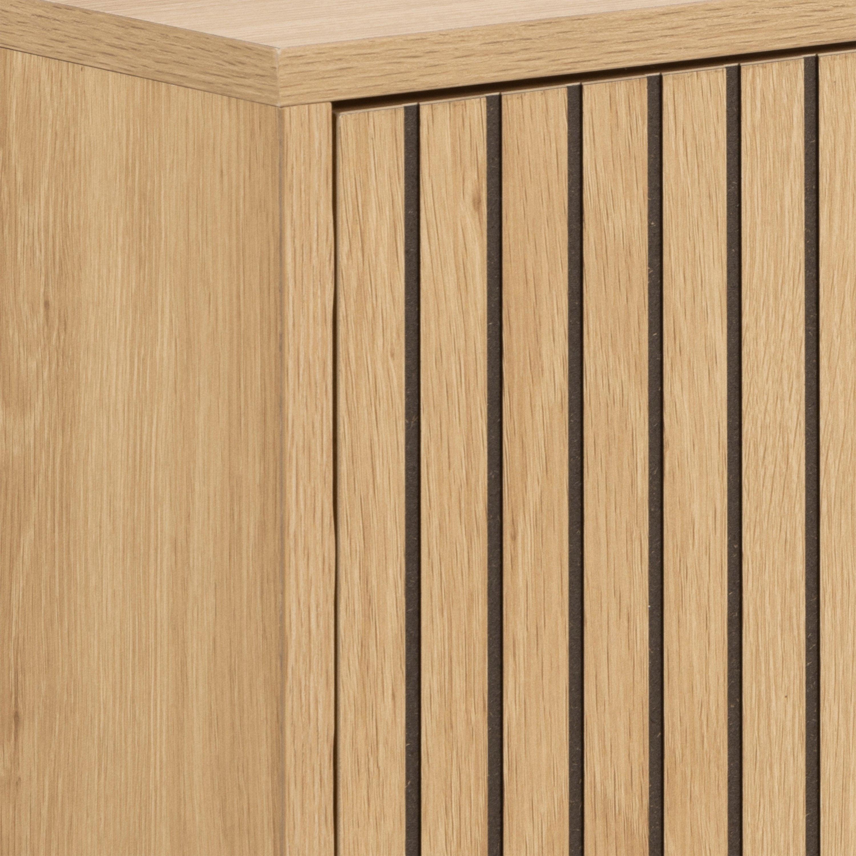 Albany Shoe Cabinet 1 Flip Down Door in Oak - image 9