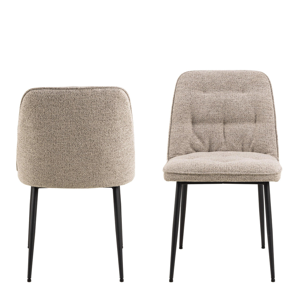 Brooke Dining Chair in Monza Beige Set of 2 - image 2