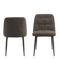 Brooke Dining Chair in Taupe Set of 2 - image 2