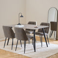 Brooke Dining Chair in Taupe Set of 2 - image 4