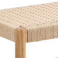 Alvin Weaved Bench in Off White - image 5
