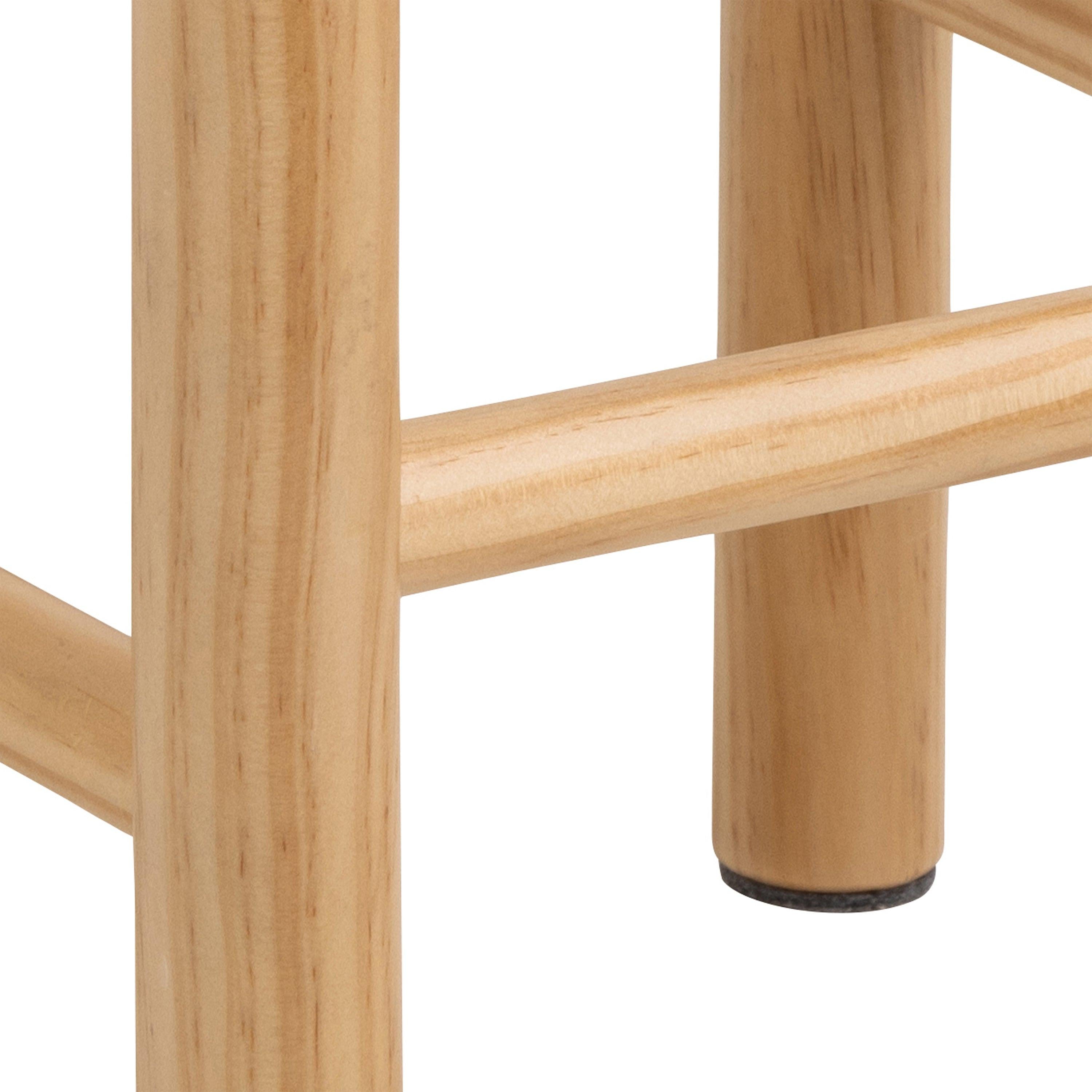 Alvin Weaved Stool in Off White - image 6