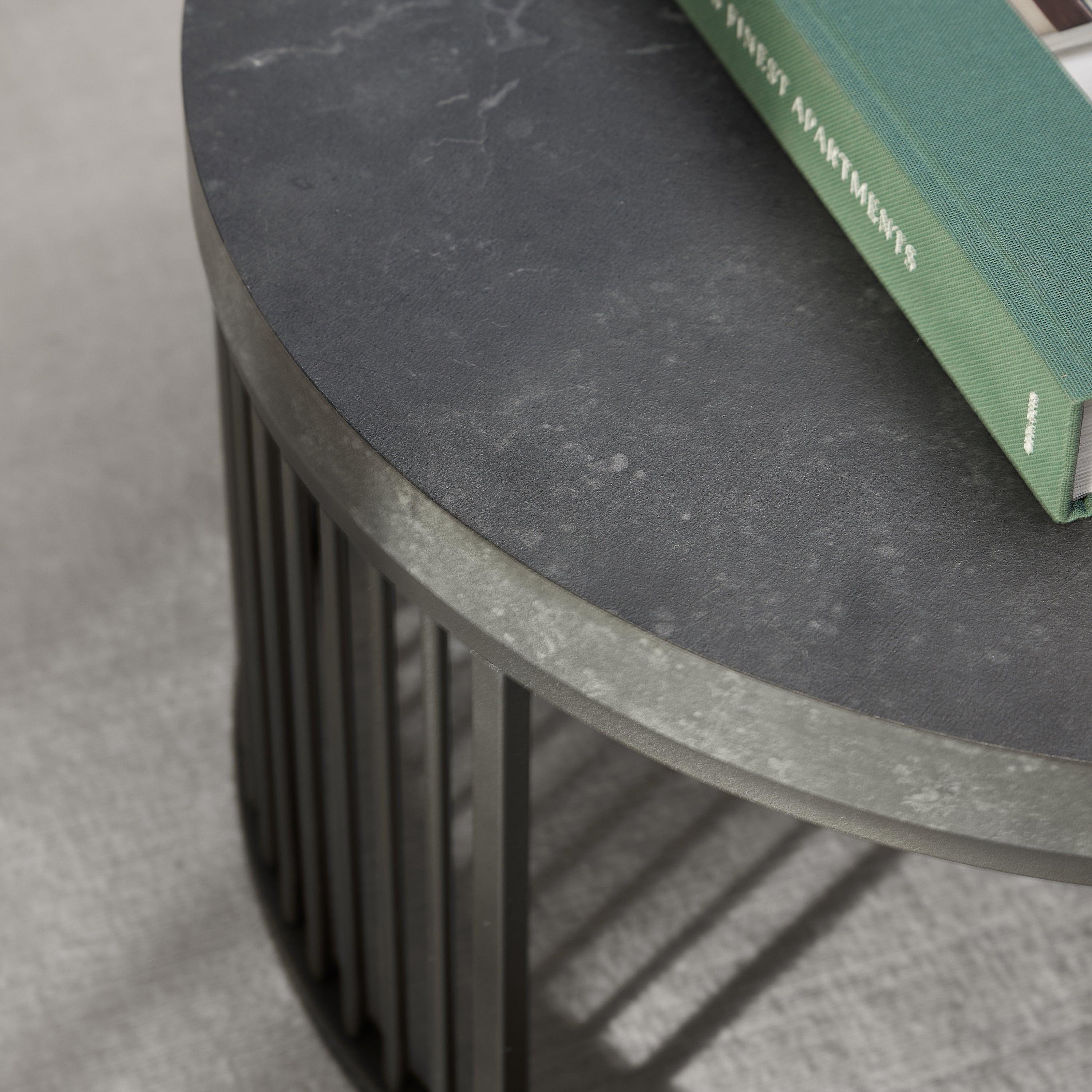 Strington Round Coffee Table in Matt Black - image 4