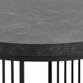 Strington Round Coffee Table in Matt Black - image 5