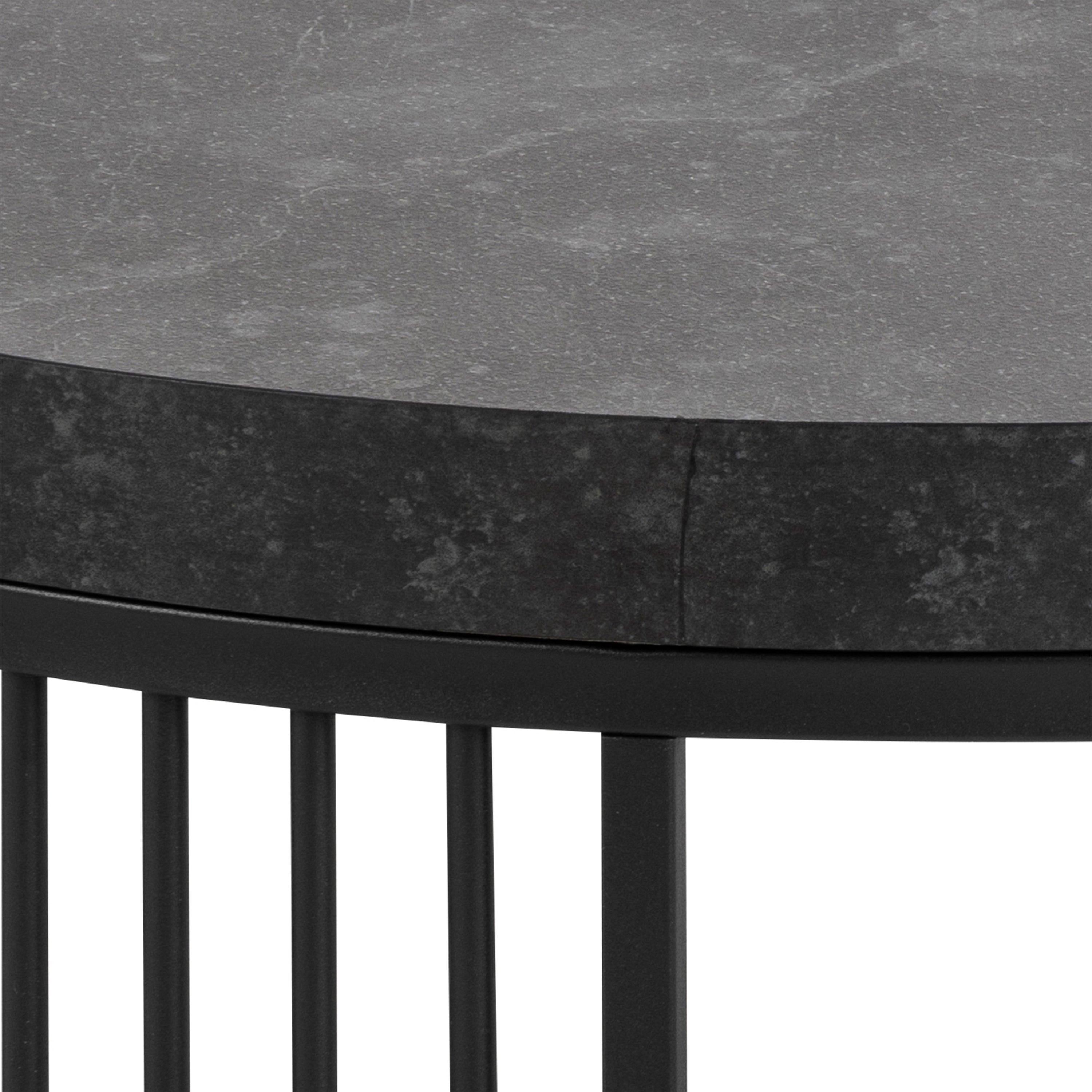 Strington Round Coffee Table in Matt Black - image 6