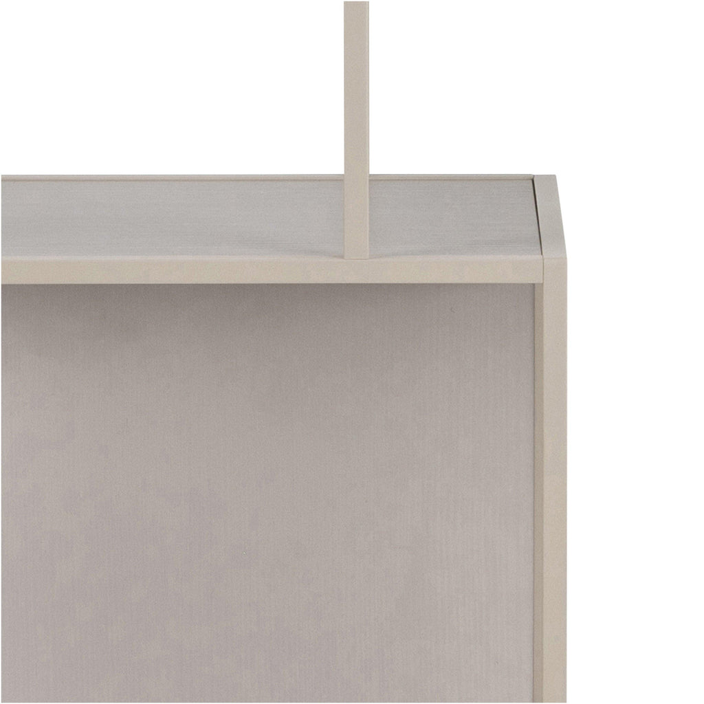Seaford Tall Grey Metal Bookcase with 5 Shelves - image 10