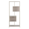 Seaford Tall Grey Metal Bookcase with 5 Shelves - image 2