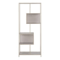Seaford Tall Grey Metal Bookcase with 5 Shelves - image 3