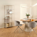 Seaford Tall Grey Metal Bookcase with 5 Shelves - image 5