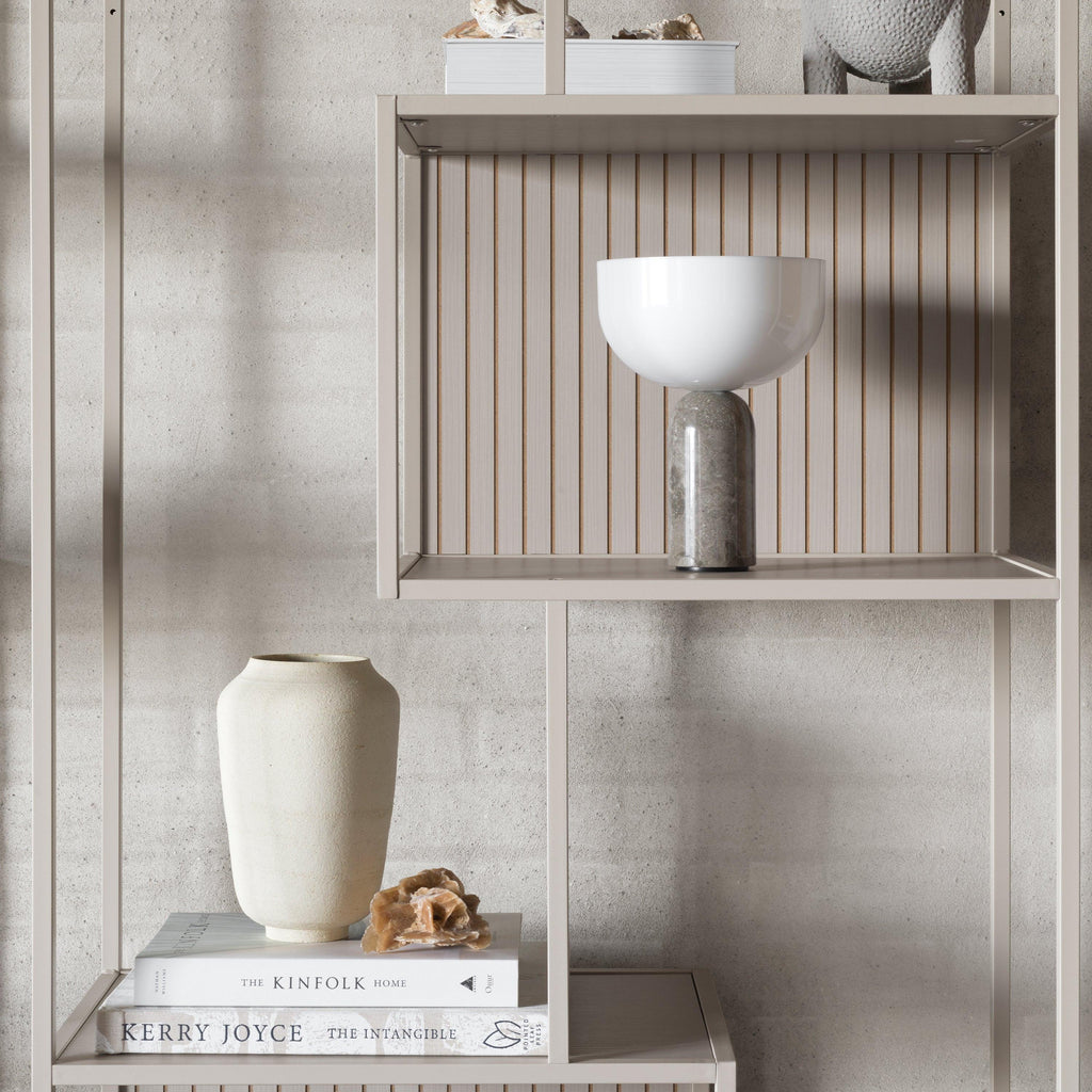 Seaford Tall Grey Metal Bookcase with 5 Shelves - image 8