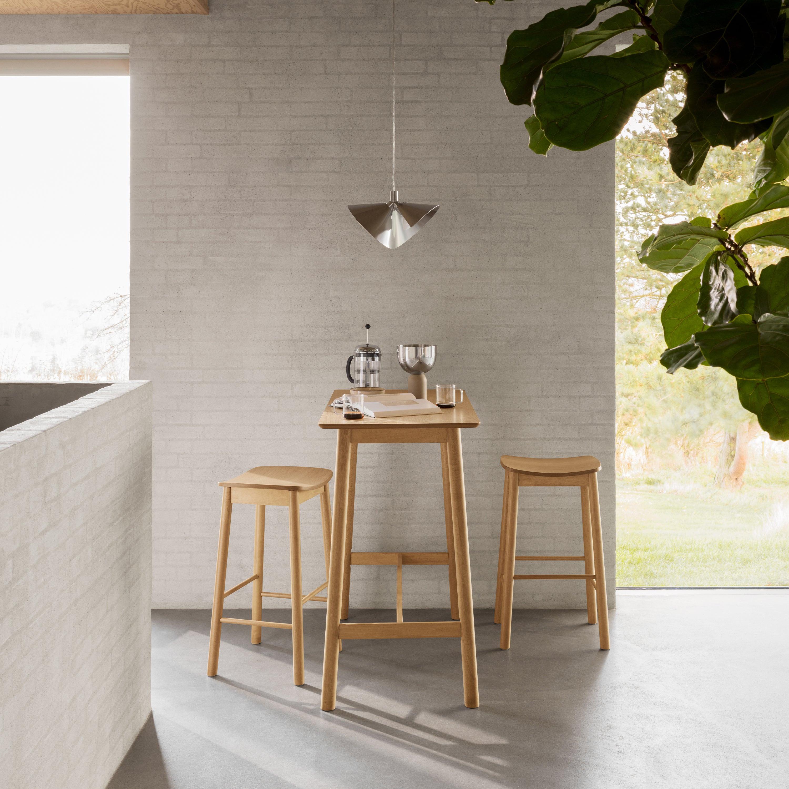 Barlow Bar Table in Matt Oak - image 4