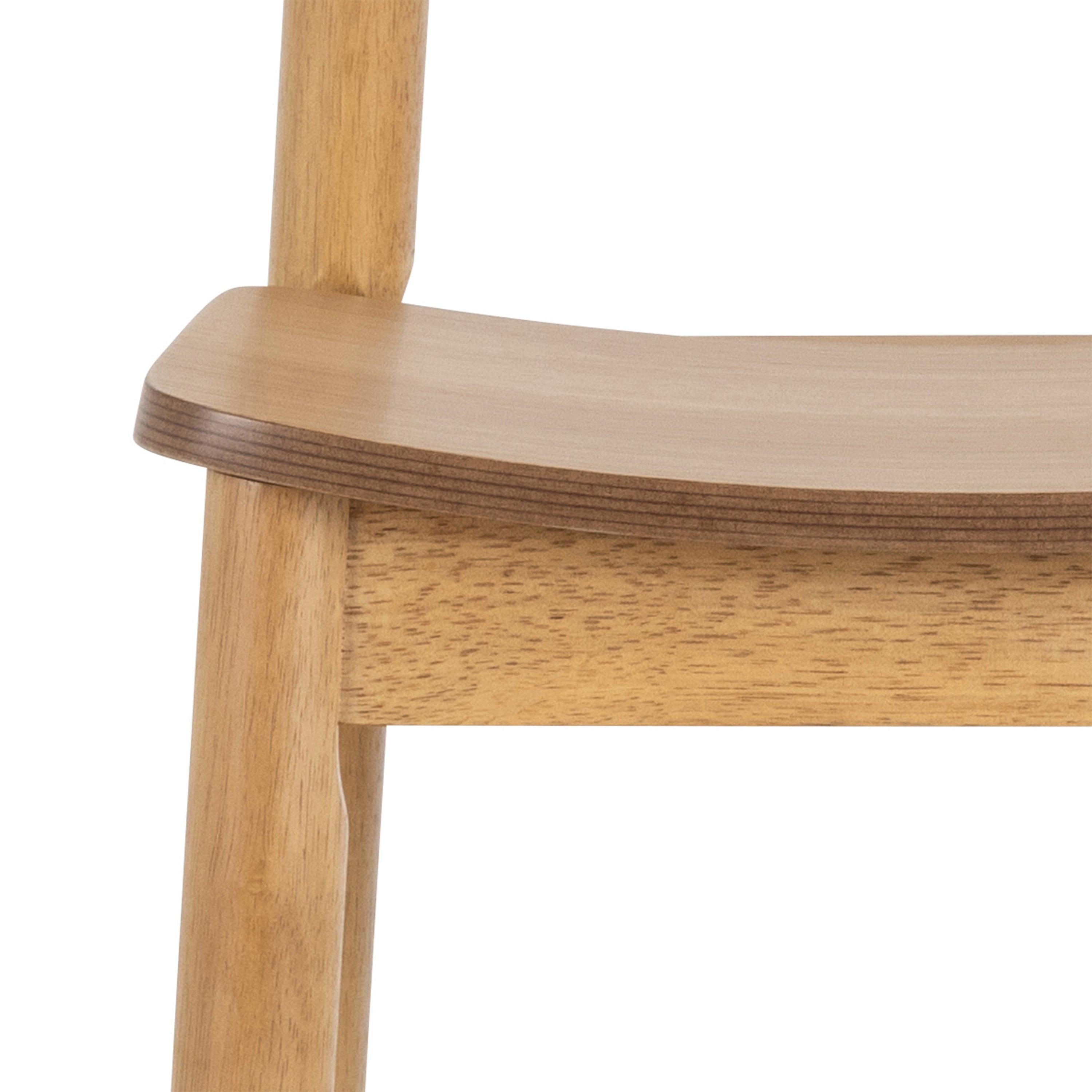 Barlow Bar Table in Matt Oak Included 2 Barlow Bar Stool in Matt Oak - image 10