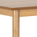 Barlow Bar Table in Matt Oak Included 2 Barlow Bar Stool in Matt Oak - image 4