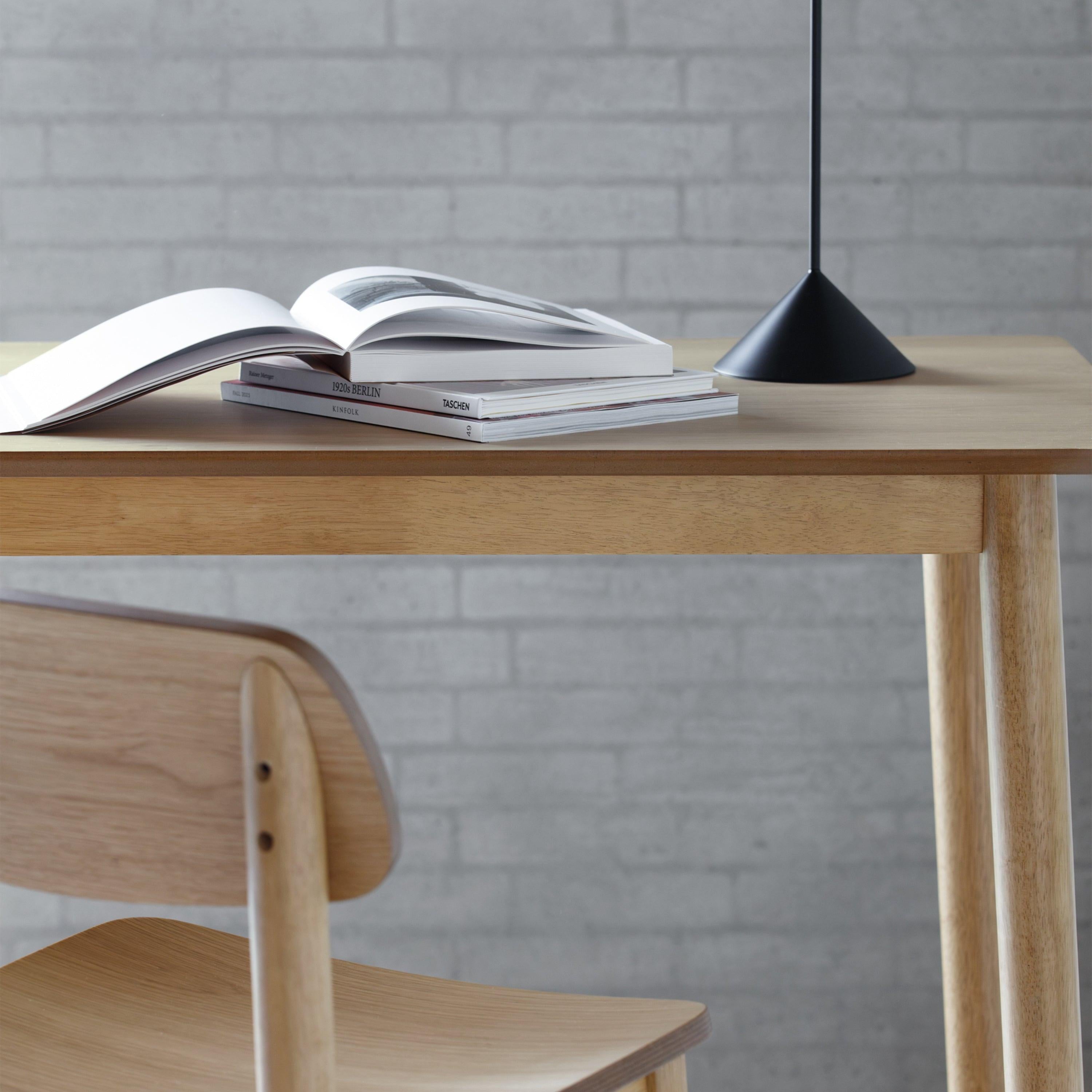 Barlow Rectangular Dining Table in Matt Oak - image 4