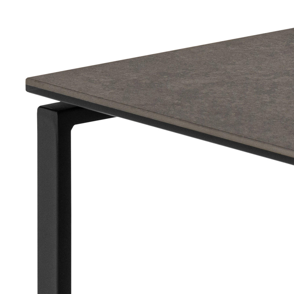 Katrine Square Coffee Table Set in Ceramic Black - image 6