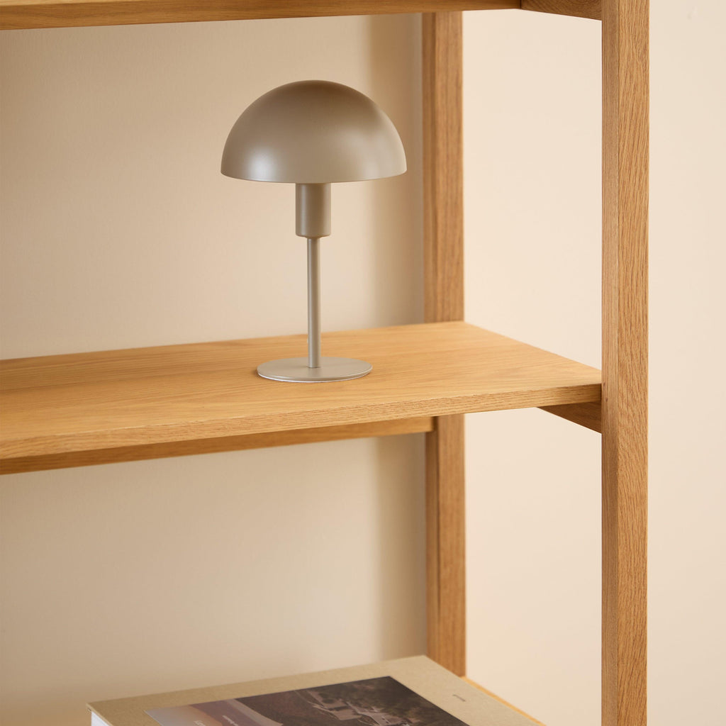 Ludza Rectangular Bookcase with 6 Shelves in Oak - image 5