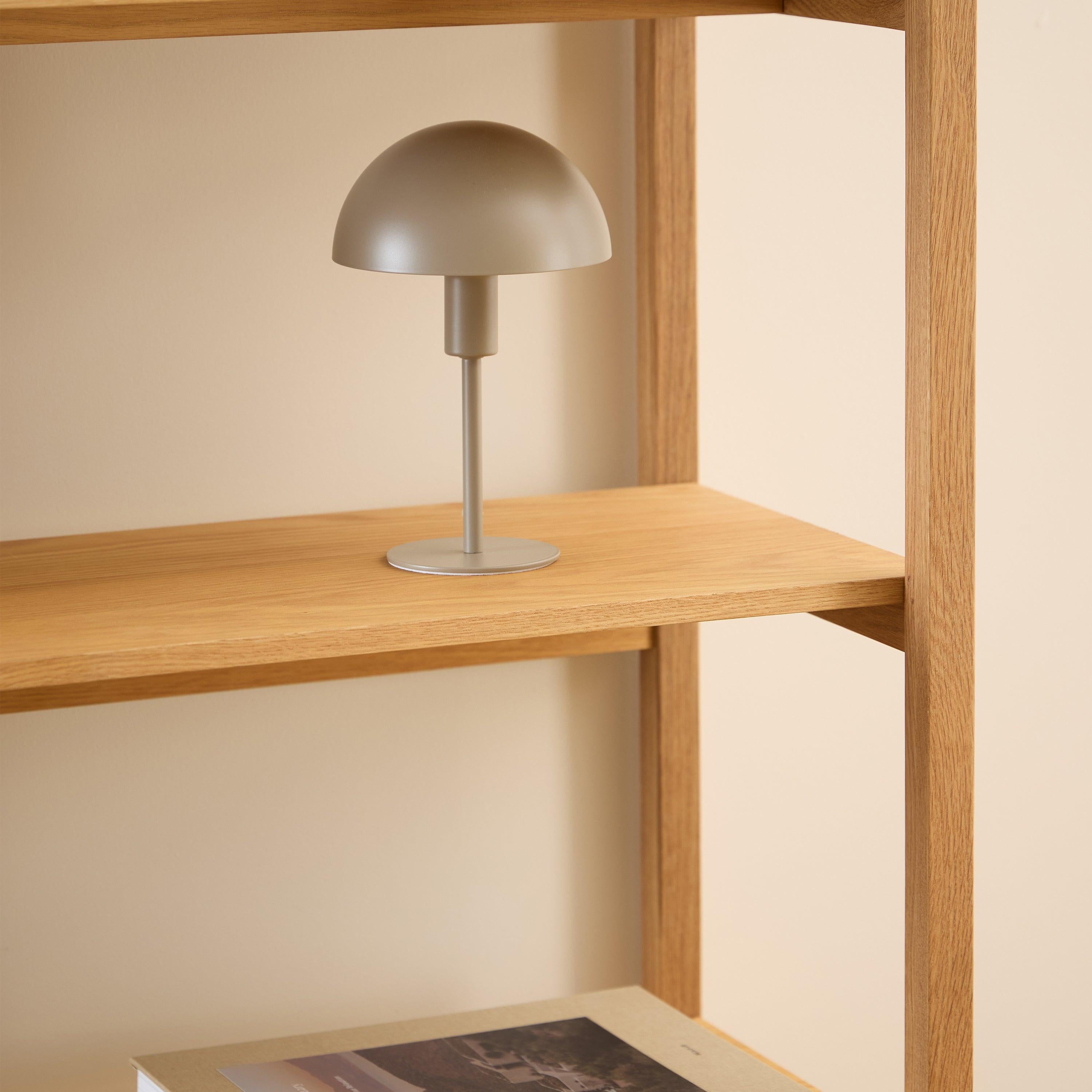 Ludza Rectangular Bookcase with 6 Shelves in Oak - image 5