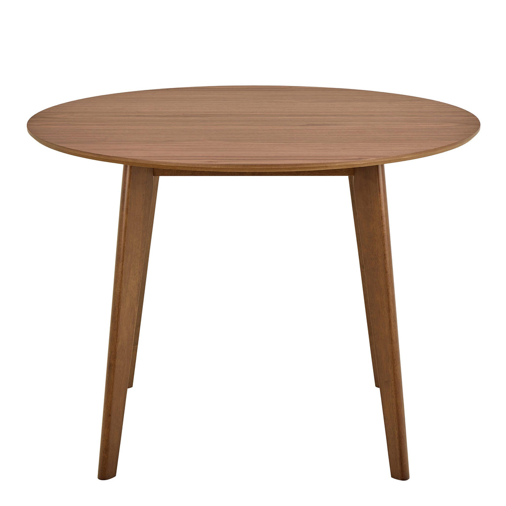 Roxby Round Dining Table in Walnut 105cm - image 2