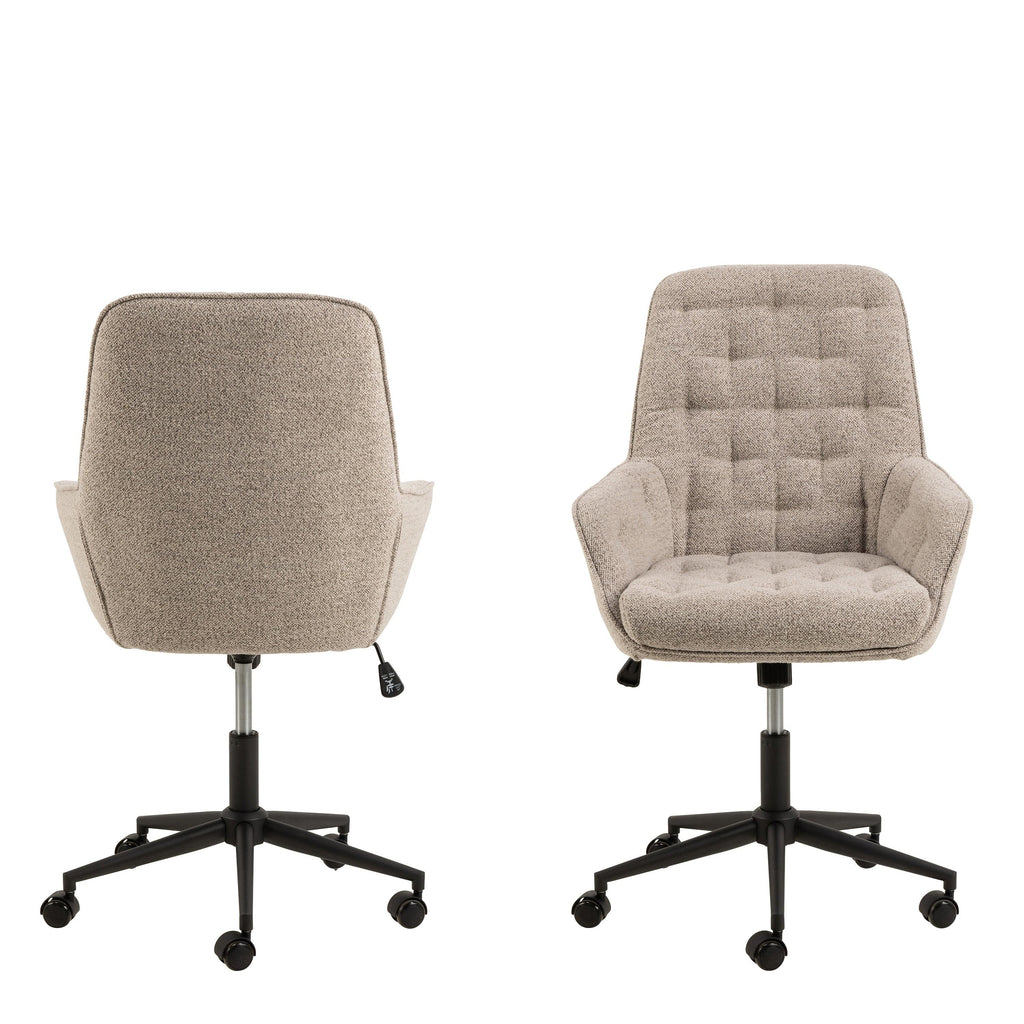 Erik Gas Lift Desk Chair in Monza Beige - image 2
