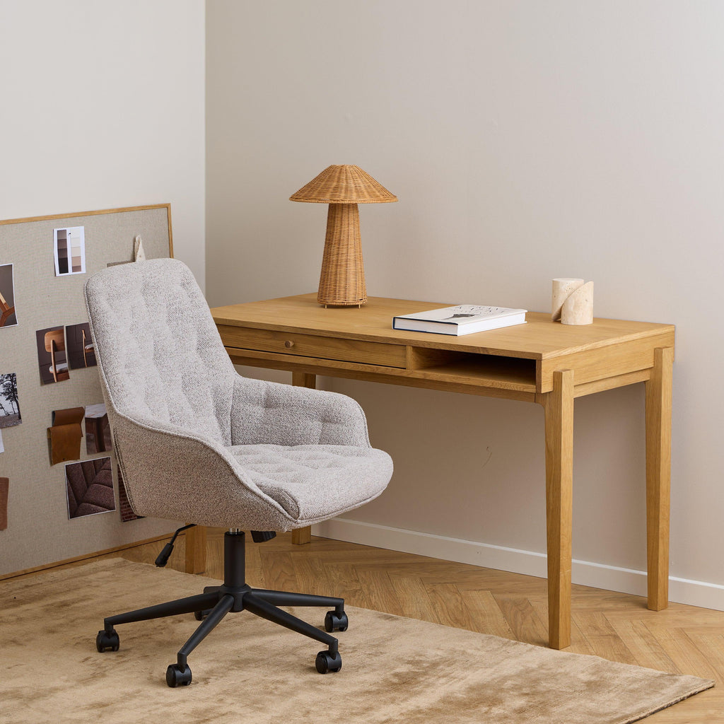 Erik Gas Lift Desk Chair in Monza Beige - image 4