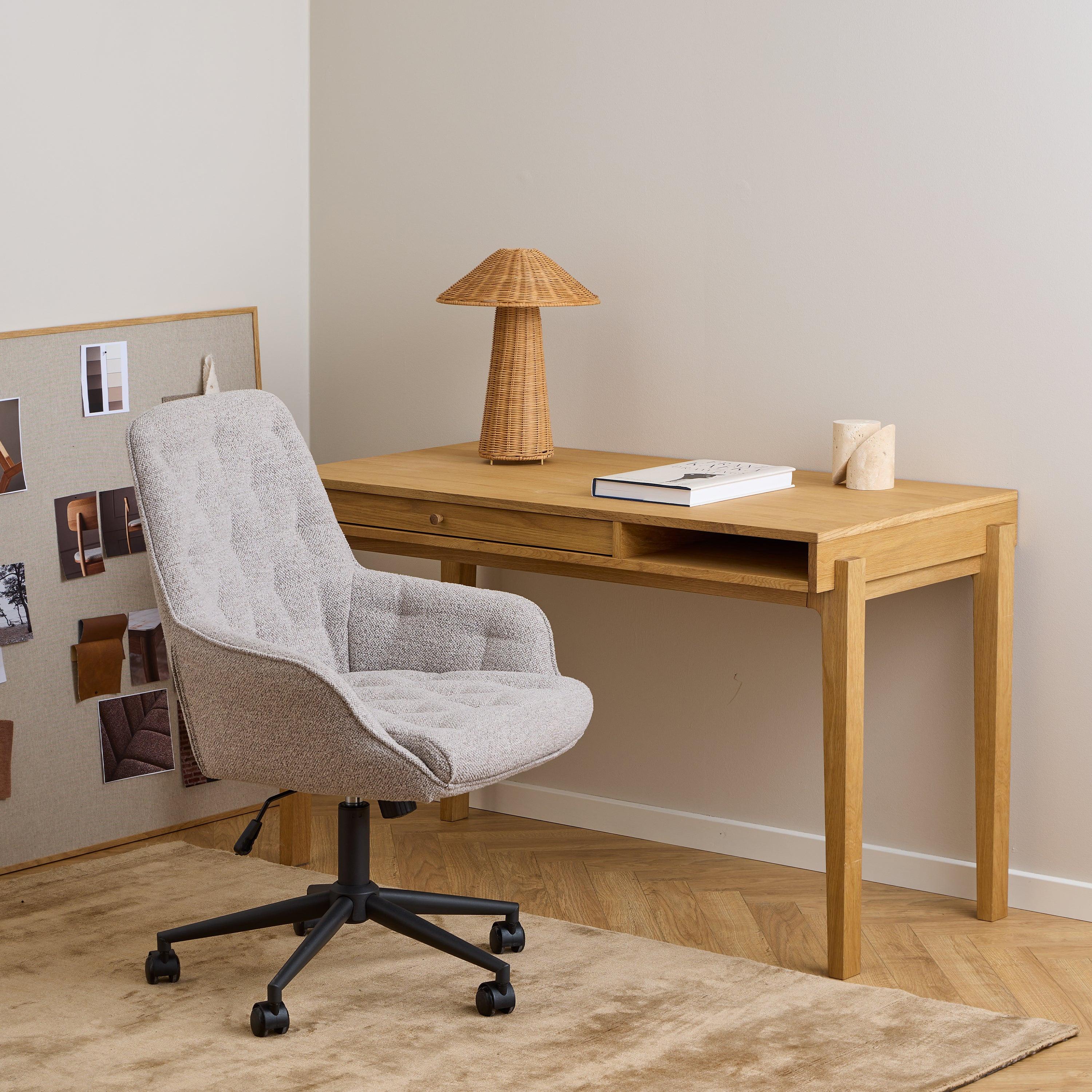Erik Gas Lift Desk Chair in Monza Beige - image 4