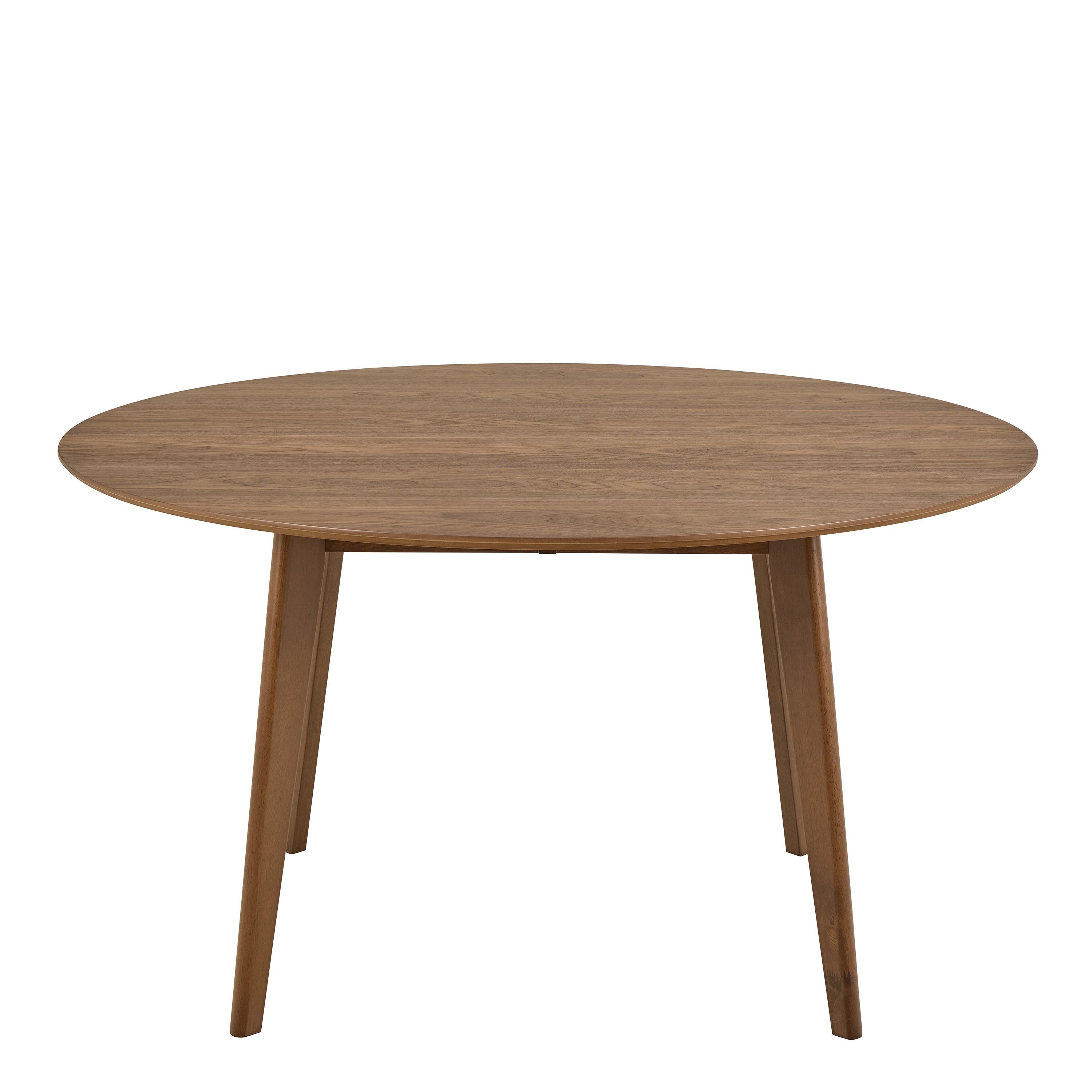 Roxby Round Dining Table in Walnut 140cm - image 2