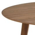 Roxby Round Dining Table in Walnut 140cm - image 5