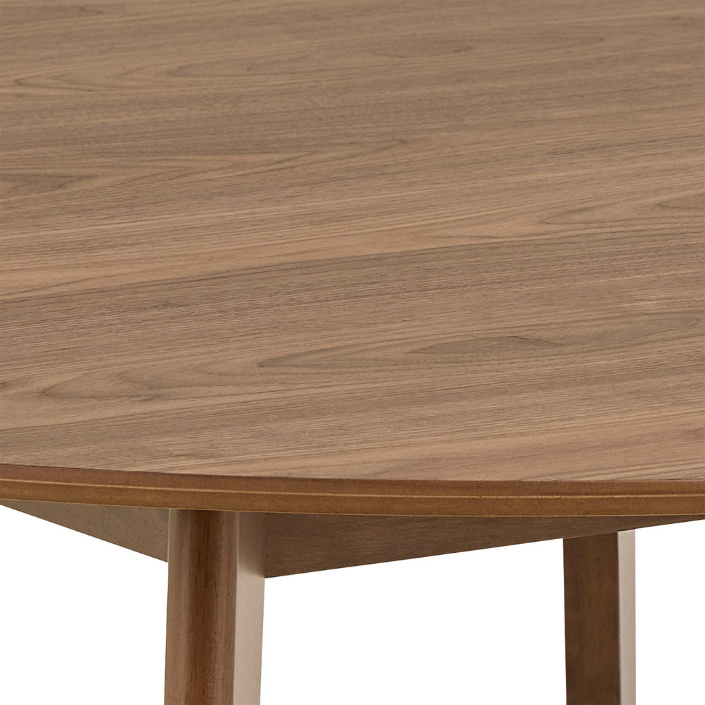 Roxby Round Dining Table in Walnut 140cm - image 6