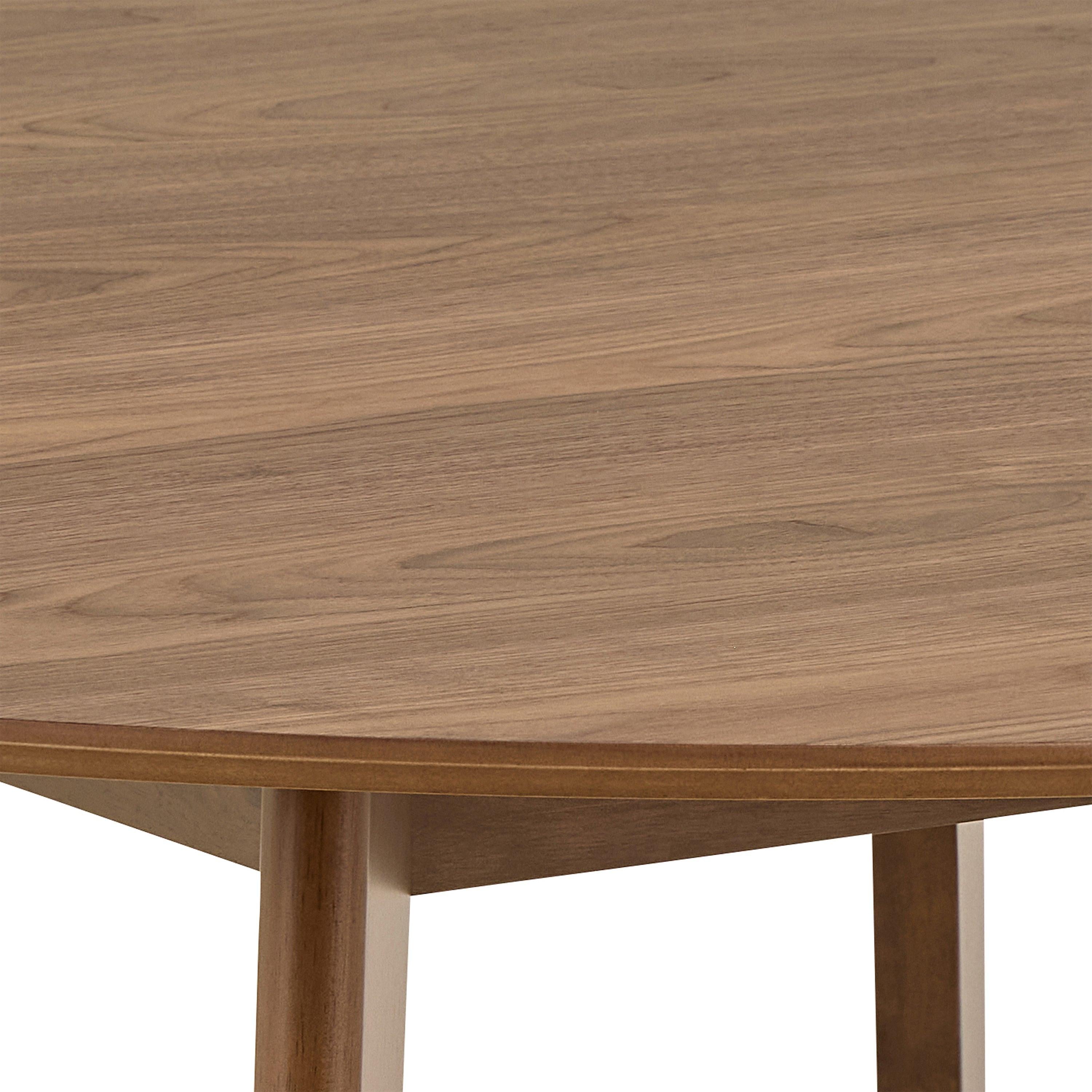 Roxby Round Dining Table in Walnut 140cm - image 6