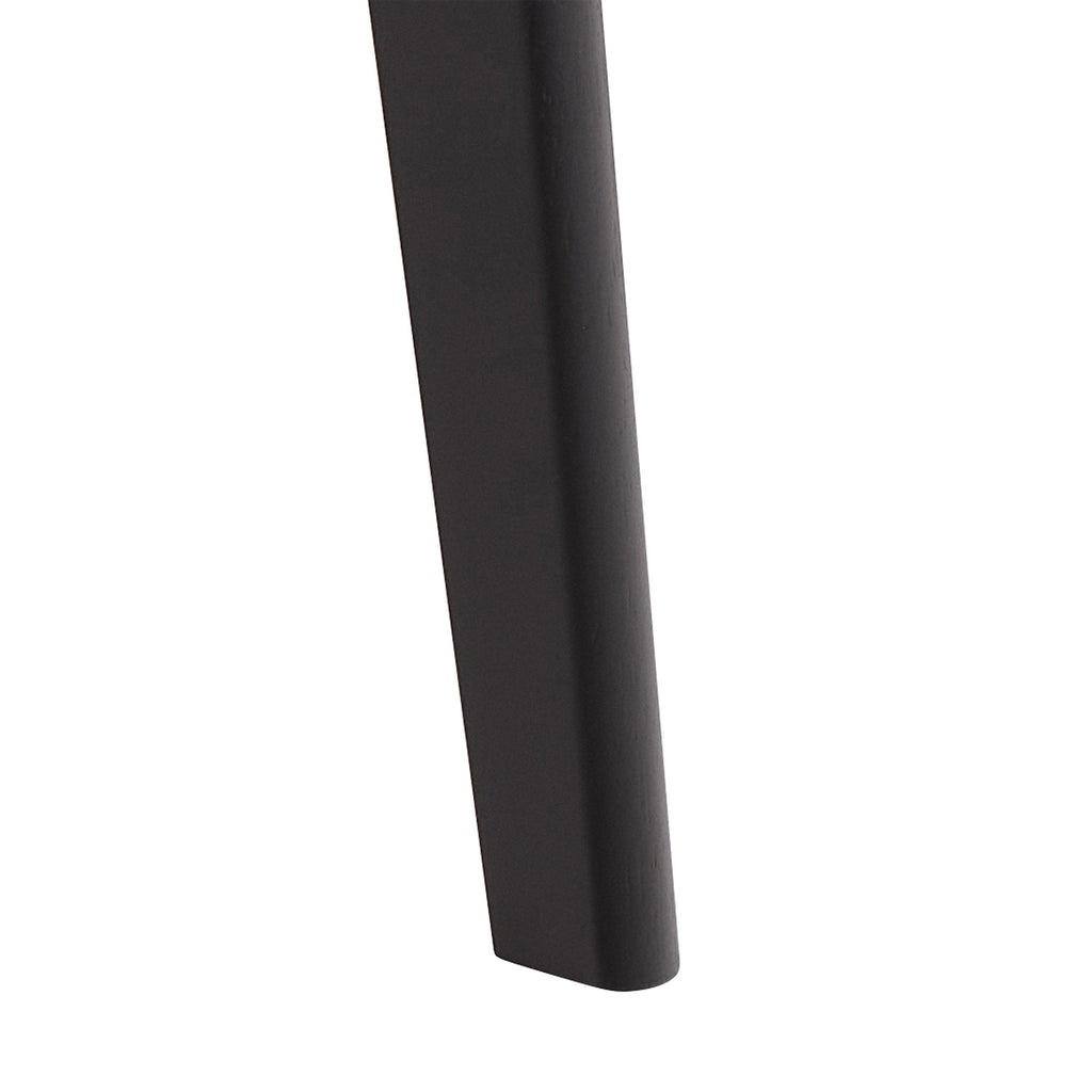 Roxby Round Dining Table in Matt Black 120cm - image 7