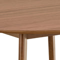 Roxby Round Dining Table in Walnut 120cm - image 5