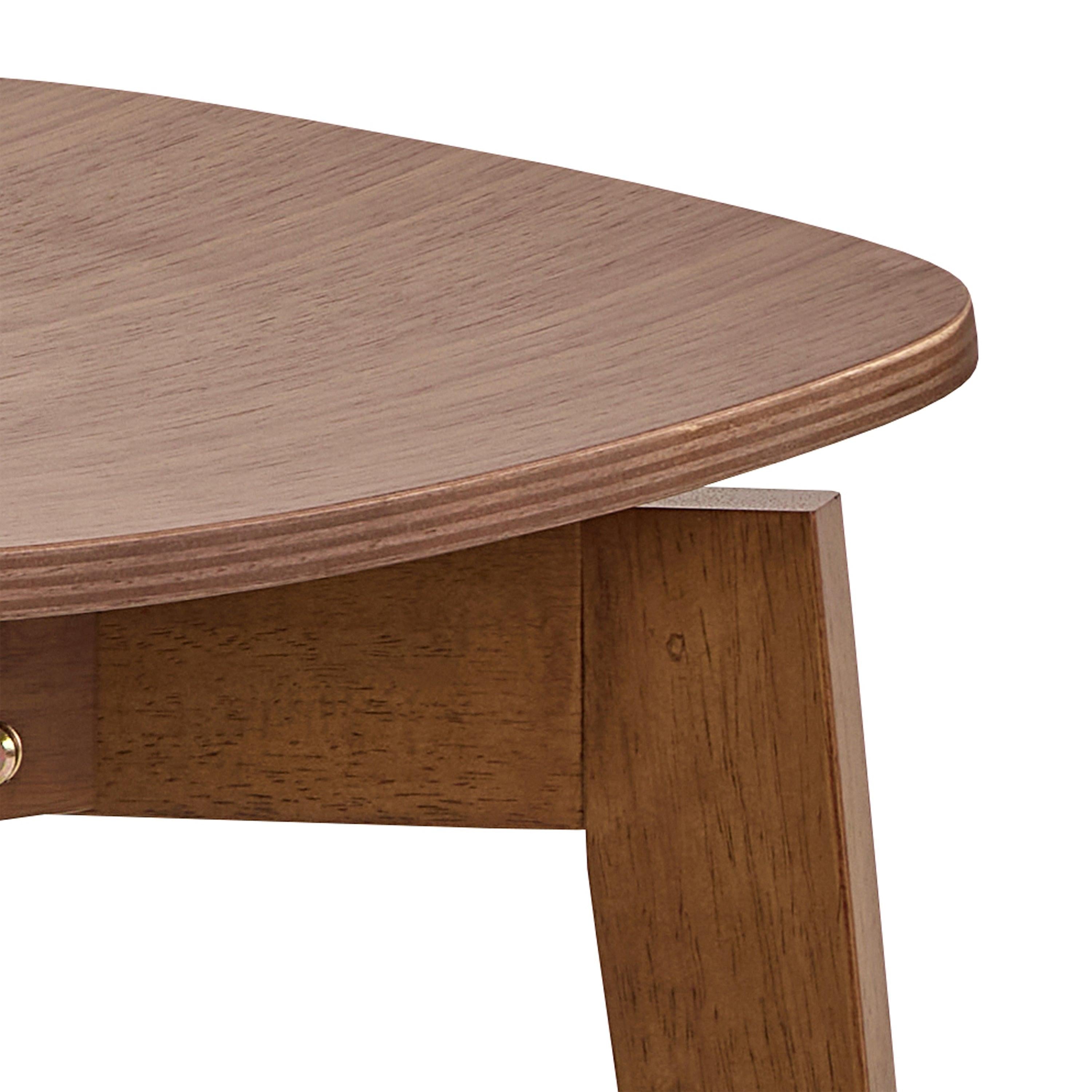 Roxby Round Dining Table in Walnut 120cm includes 4 Roxby Dining Chairs in Walnut - image 11